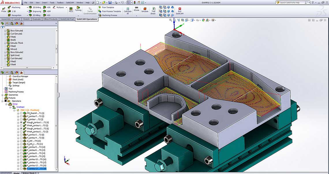 SolidCAM and SOLIDWORKS