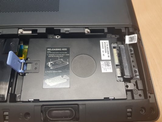 Laptop disk replacement